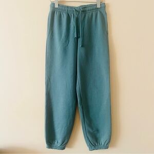 New H&M Teal Jogger Sweatpants